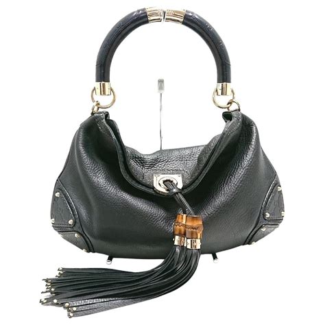 gucci codice borsa indy|Indy leather handbag Gucci Black in Leather .